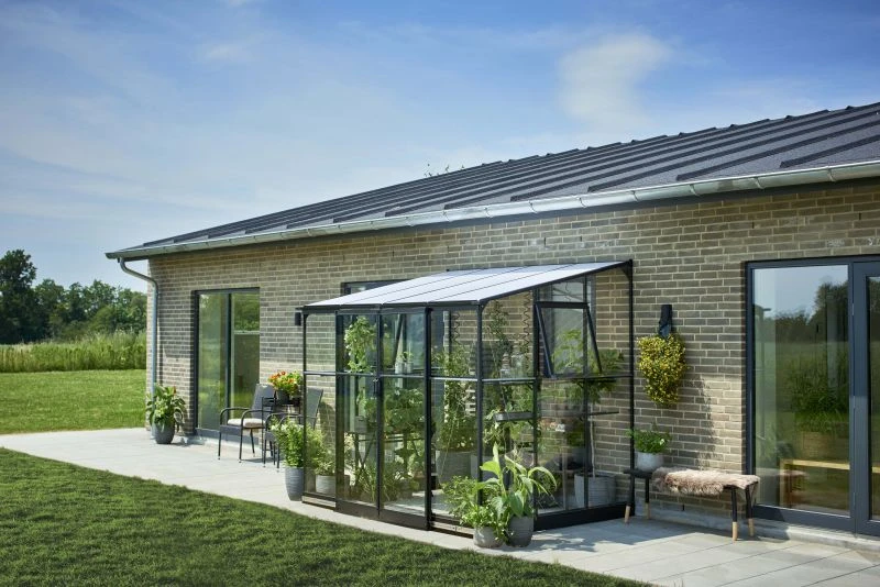 Royal Well muurkas Qube LT 68 Veiligheidsglas Zwart Gecoat - Afbeelding 1